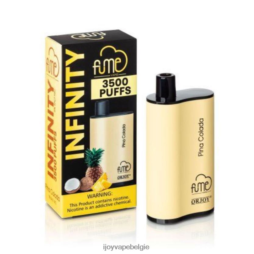 iJOY Vape Review - iJOY Fume Infinity wegwerp 3500 soesjes | 12 ml L64D02105 pina colada